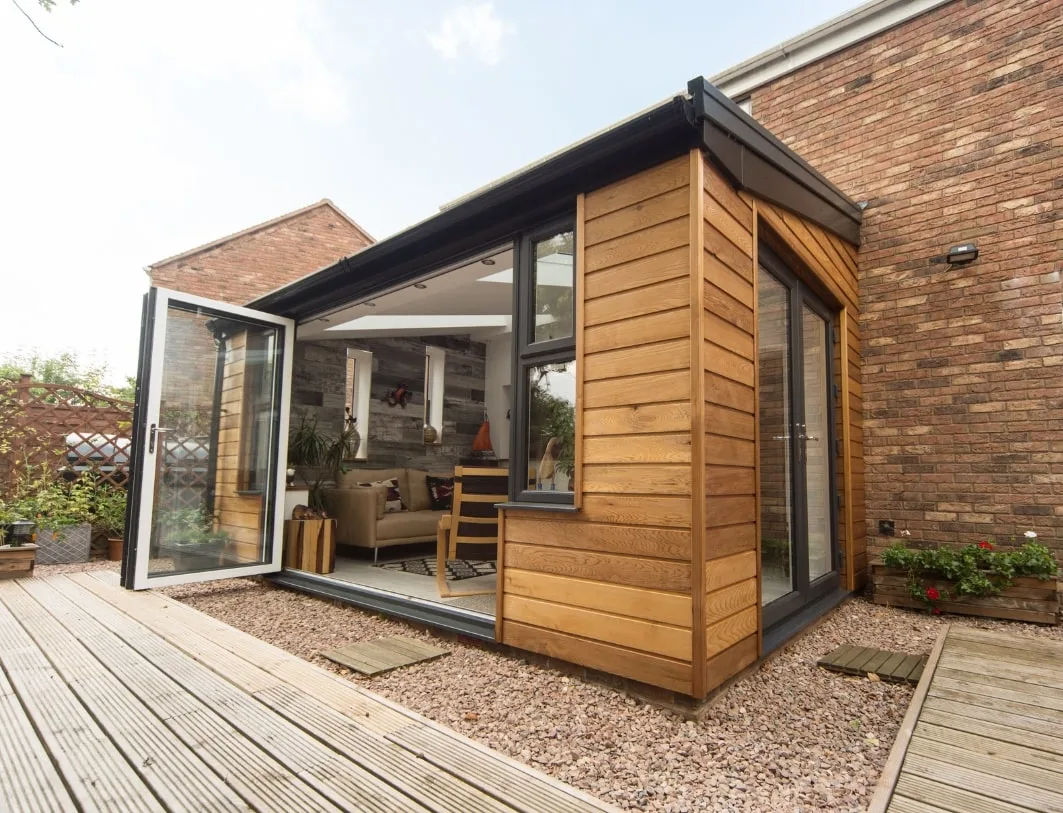 Home extension cladding